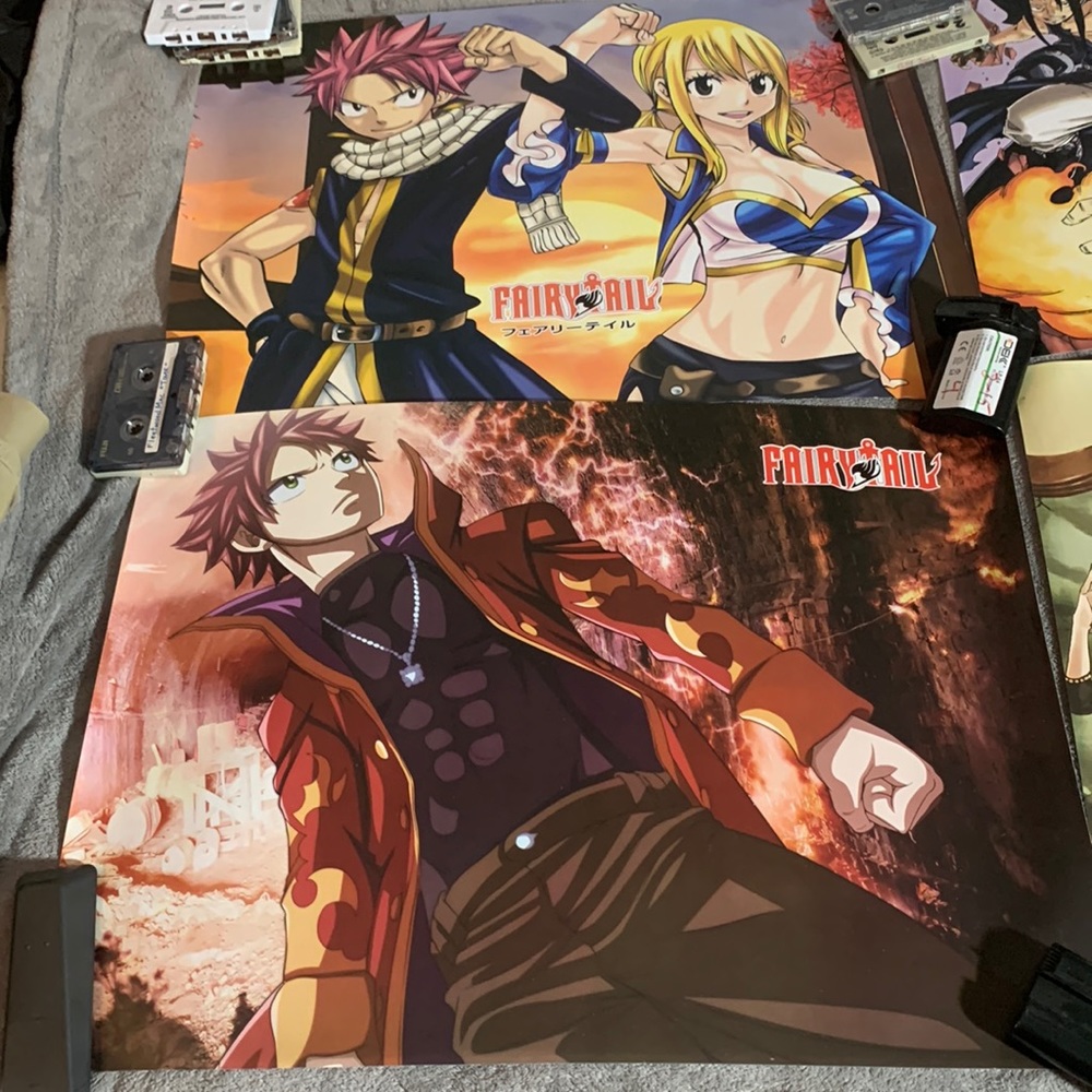 5 Fairy Tail posters